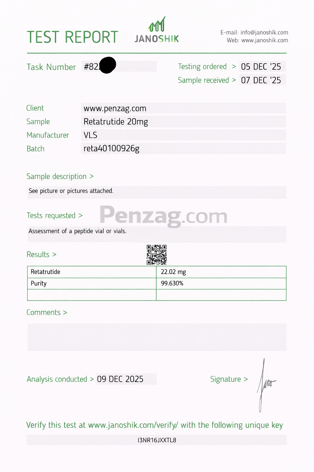 20mg Retatrutide pen (VLS)