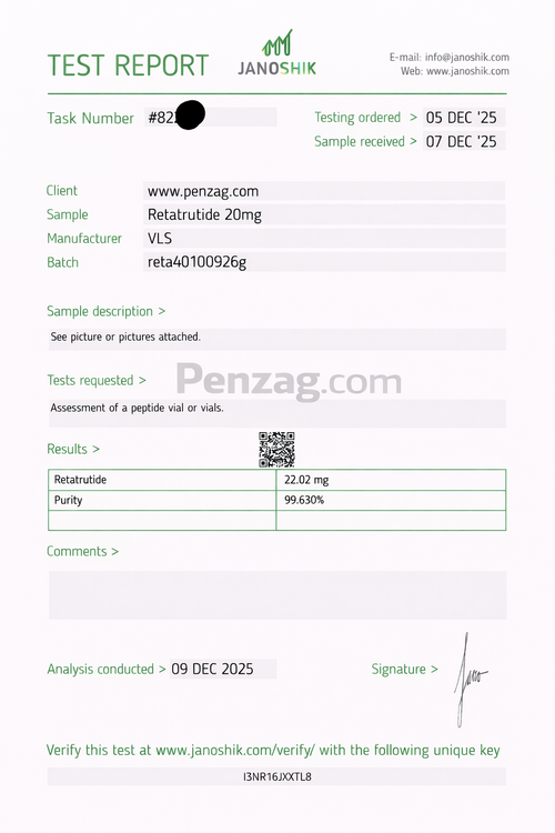 20mg Retatrutide pen (VLS)